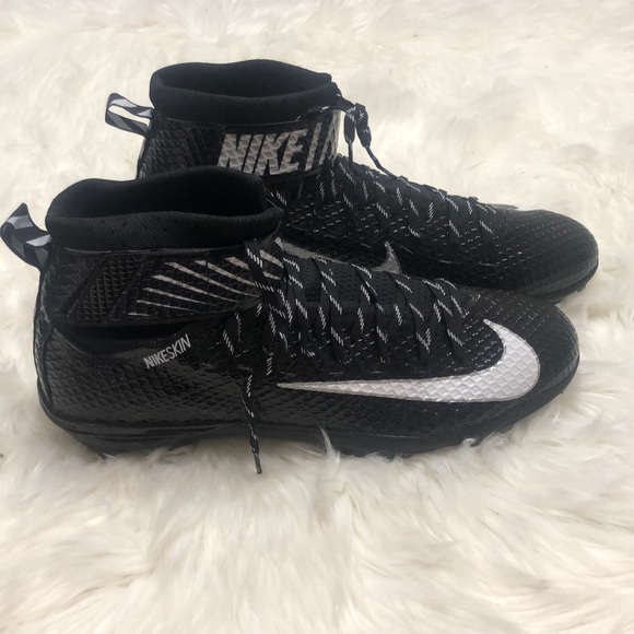 Nike Lunarbeast Black /white football cleats sz 17 - Picture 4 of 8